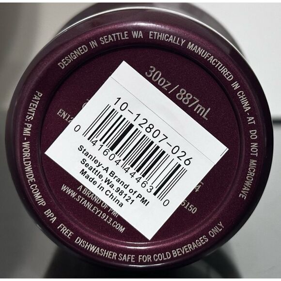 Stanley X e.l.f 30oz Stainless Steel IceFlow Flip Straw Tumbler - JAM SESSION - Picture 4 of 4